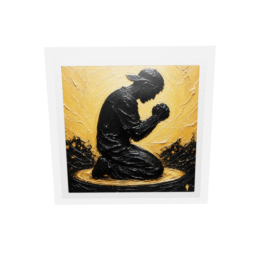 Man Figurine Praying