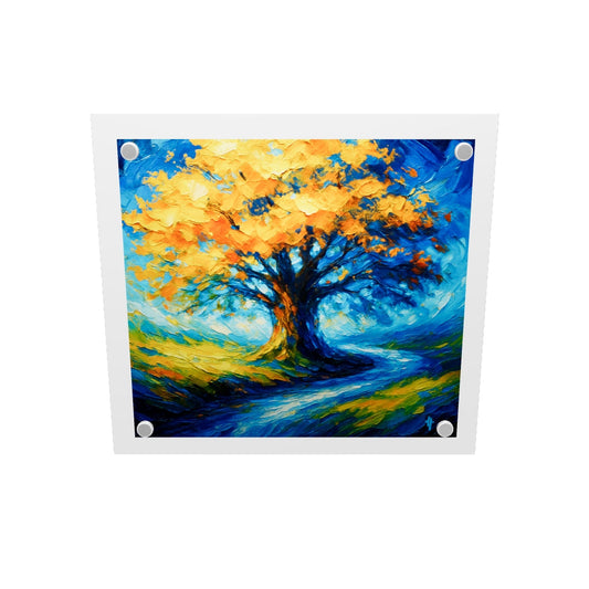 Tree Planted by Streams (Metal)