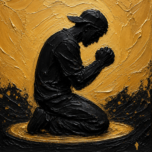 Man Figurine Praying