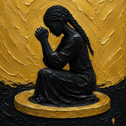 Woman Figurine Praying
