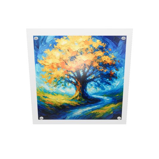 Tree Planted by Streams (Metal)