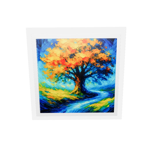 Tree Planted by Streams (Canvas)